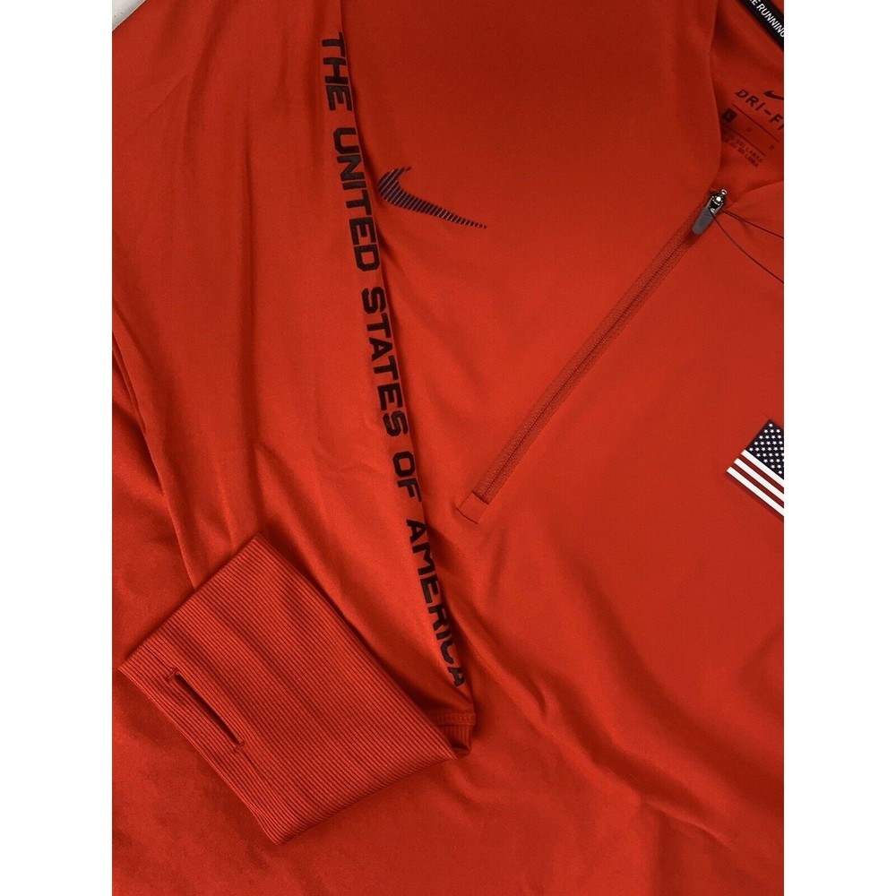 NWT Nike Women's Team USA Olympic Element 1/2-Zip Running Top Size Large (L) - Picture 8 of 12